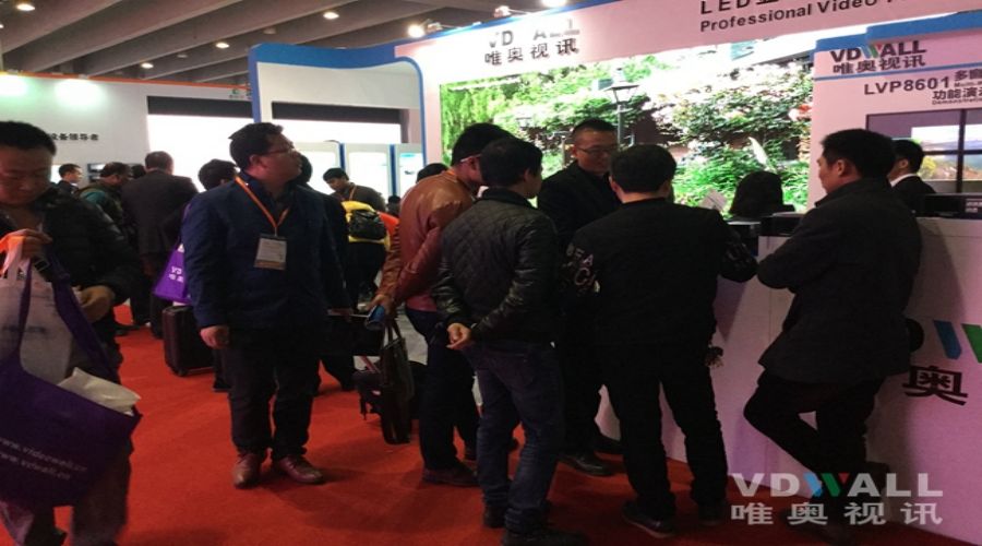 LVP609真4K極清處理器強(qiáng)勢(shì)亮相廣州國際LED 展 唯奧展位人氣爆棚